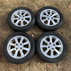 155/65 R14 75Q スタッドレスタイヤ・ホイール4本セット