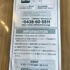 【値下げ！本日引渡し可能です！残り1枚】東京ドイツ村チケット1枚【12/31まで駐車料金千円別】 の画像