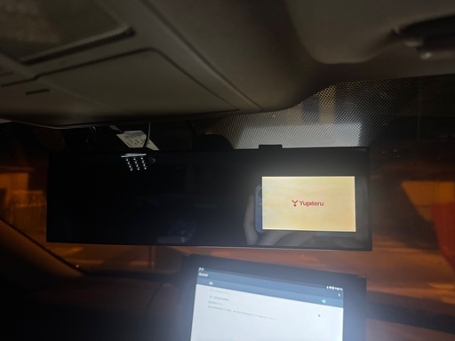 ミラー一体型レーダー探知機
