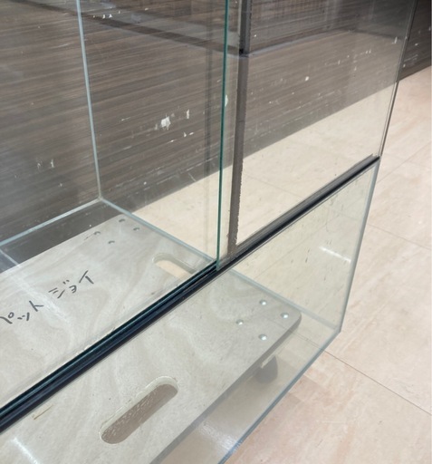 リサイクル 特注品 テラリウム レフタイルケース