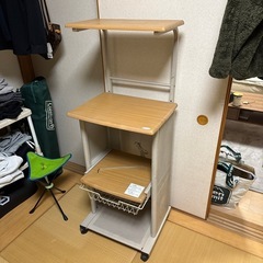 棚　パソコン台　電話台
