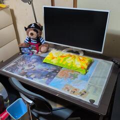 ロフトベッド、棚収納付きの画像