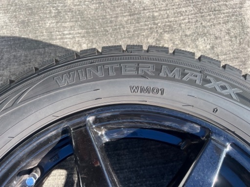 ダンロップWinterMax01 スタッドレスタイヤ＆ホイール　４本セット