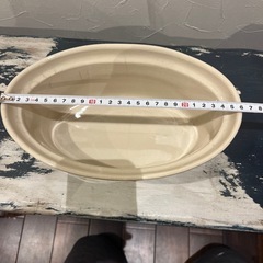 ポルトガル製GRESVALオーバルキャセロールの画像