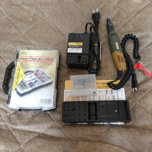 プロクソン　ミニルーターMM50+新品ビットセット