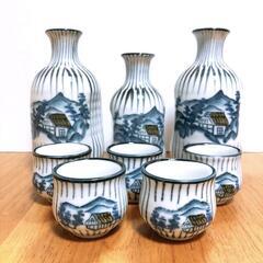 徳利×3、猪口×5　セット