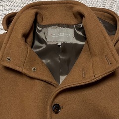 UNITED ARROWS ユナイテッドアローズ フード付きジャケット ウール  茶色 S
の画像