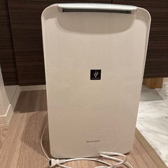 SHARP  除湿機 衣類乾燥　ホワイト 2020年製