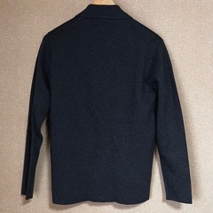 UNIQLO ユニクロ ブレザー風 カーディガン  グレー サイズ Sの画像