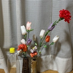 花瓶付き造花
