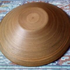 BUNACO BOWL ブナコ 直径約26cm ナチュラル 菓子器 中古品の画像