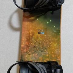 レディーススノーボード　ビンディング付きの画像
