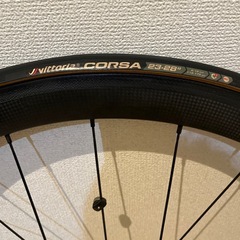ロードバイク　ホイールの画像