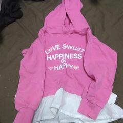 女の子　パーカー