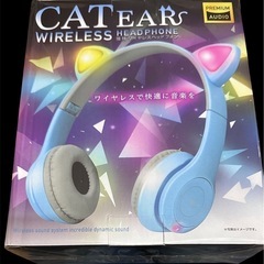 新品　猫耳　ワイヤレスヘッドフォン