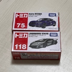 【新品未使用品】トミカ　ランボルギーニヴェネーノとアキュラインテグラ
