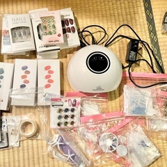 ジェルネイル セット  ライト パーツ 付け爪