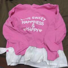 女の子　パーカー