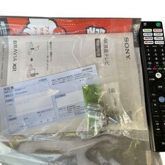 【極美品】SONY　BRAVIA XRJ-55X90K [55インチ]認知特性プロセッサー「XR」搭載プレミアム4K液晶テレビ　2023年製の画像