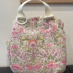お花柄ミニバッグの画像