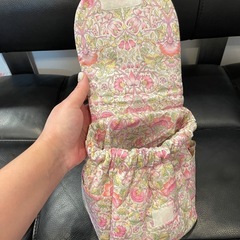 お花柄ミニバッグの画像