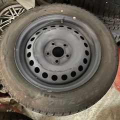 日産リーフze1にて使用BSスタッドレス　205/55r16 