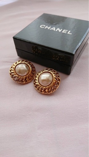 シャネル　イヤリング　ヴィンテージ