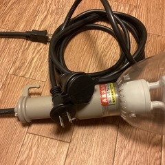 ライト&防水延長コード　アウトドアやDIYに　　　　の画像