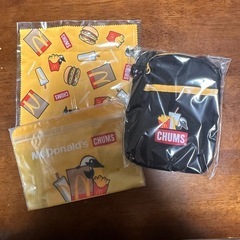 CHUMS マクドナルド 福袋 マック チャムス ミニショルダー...