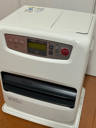 石油ファンヒーター　1シーズン使用　木造9畳／コンクリート13畳