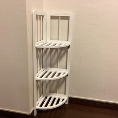 棚　3段　コーナーラック