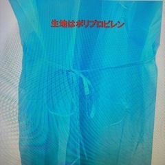 【半額以下】不織布でできた使い捨てガウンの画像
