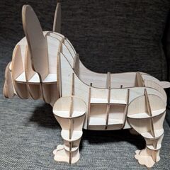 犬　小物入れの画像