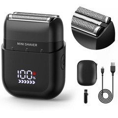  《新品》電気シェーバー　バッテリー式の画像