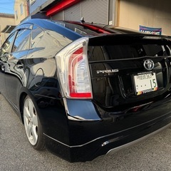 プリウス30後期⭐️外装綺麗⭐️USヘッドライト、車高調、フロントバンパースムージング⭐️シンプルカスタムです！の画像