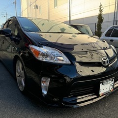 プリウス30後期⭐️外装綺麗⭐️USヘッドライト、車高調、フロントバンパースムージング⭐️シンプルカスタムです！の画像