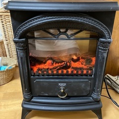 電気ファンヒーター　ジャンク品の画像