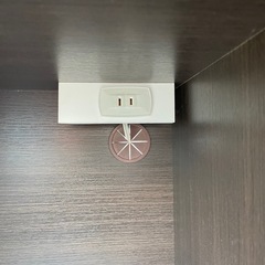🌟キッチン棚 レンジボード コンセント付き🌟の画像