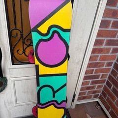 バートンBurtonスノーボード、バインディング付き140cm