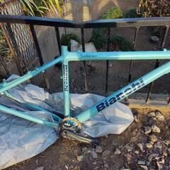 Bianchi Sottile ロードバイクフレーム 水色