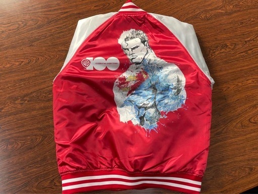 限定　BOSS MA-1  100yeras of WARNER BROS. レッド　スーパーマンver