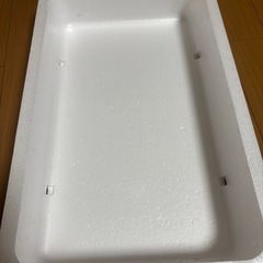 中型・発泡スチロール製の箱・蓋付き