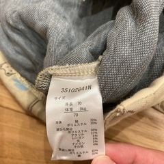 新生児オーバーオールの画像