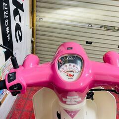 【低走行】ホンダ スーパーカブ50 天気の子 限定モデル PGM-Fi 走行距離3772km ピンクカブ AA09 ローン分割払い・配送可 千葉県木更津市発の画像