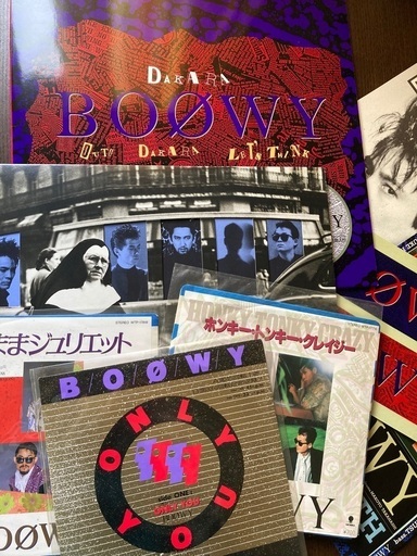 レコード★BOOWY★5枚