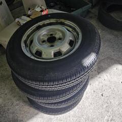 日産純正鉄チン　13インチ5J