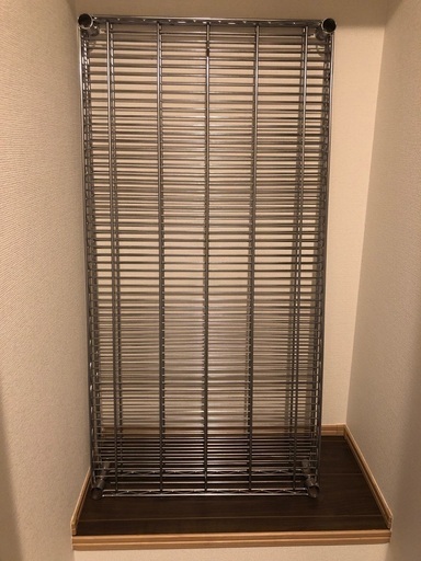 2段スチールラック
