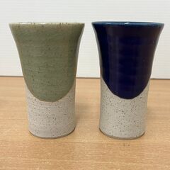 相馬焼 タンブラー 松永窯 ペアグラスの画像