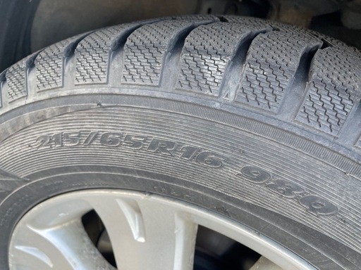 TOYOタイヤ　ウィンタートランパス　冬タイヤのみ　16インチ