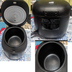 🍚マイコン炊飯器 🍚simplusマイコン式 4合炊き炊飯器　SP-RCMC4-BKの画像